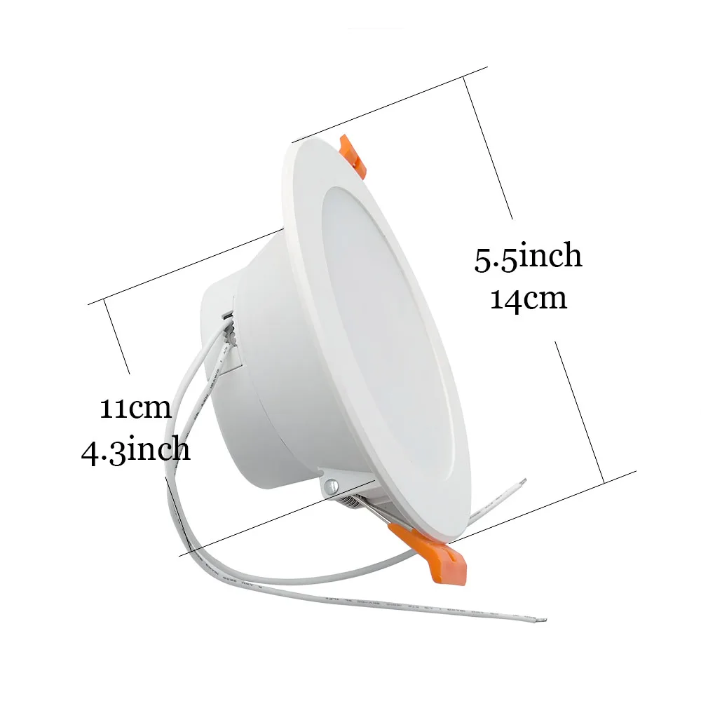 Controle de Voz Zemismart Polegada Wifi Rgbw Led Downlight 10w Alexa Ponto Eco Mostrar Google Assistente Casa Ifttt Automação Residencial 4 - Image 6