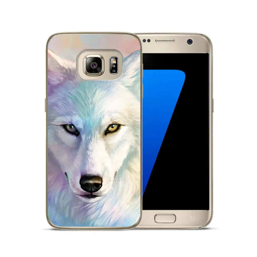 Smart Back Protective Phone Cover Case FOR Samsung S5 Soft TP Case FOR Samsung S8 Clear painted Case FOR Galax S6 S7 S8 Plus S9 (1)