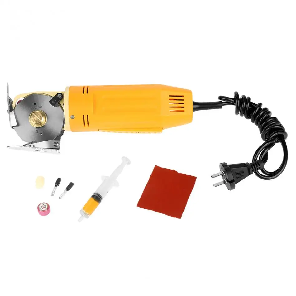 

Blade Electric Cloth Cutter Fabric Round Knife Cutting Cutter Machine