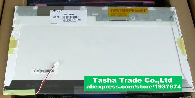 

LTN160AT02 LTN160AT01 LCD For ACER Aspire 6930G 6930 6920 6935 6935G for HP CQ60 For Asus X61S Toshiba AX/53HPK Laptop LCD