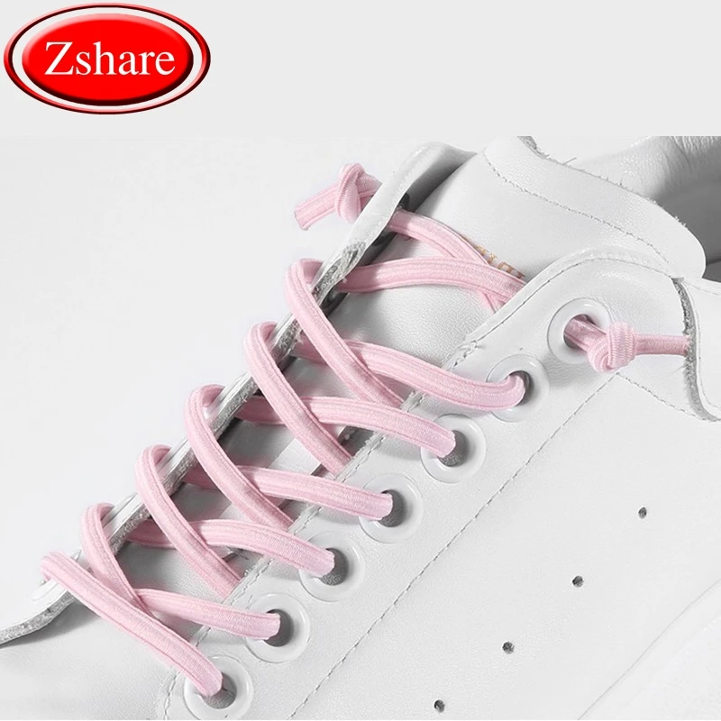 

Strong Elastic Shoelaces No Tie Shoe laces Round Outdoor Fashion Lazy laces Kids Adult Leisure Sneakers Quick Shoe lace 1 Pair
