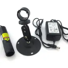 5 МВт зеленый свет полукруг лазерной 532nm 5 В отрегулировать модуль лазерной головки 12x45 мм и держатель и адаптер