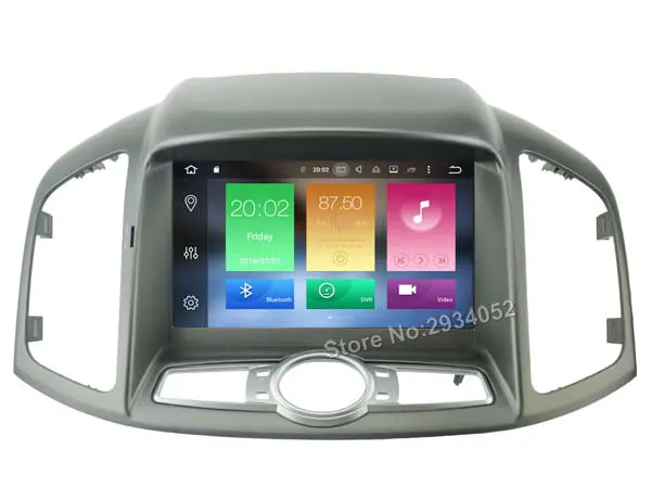 Для CHEVROLET CAPTIVA 2012 Android 8 0 автомобильный dvd-плеер Восьмиядерный (8 ядер) 4G RAM 1080P 32GB ROM