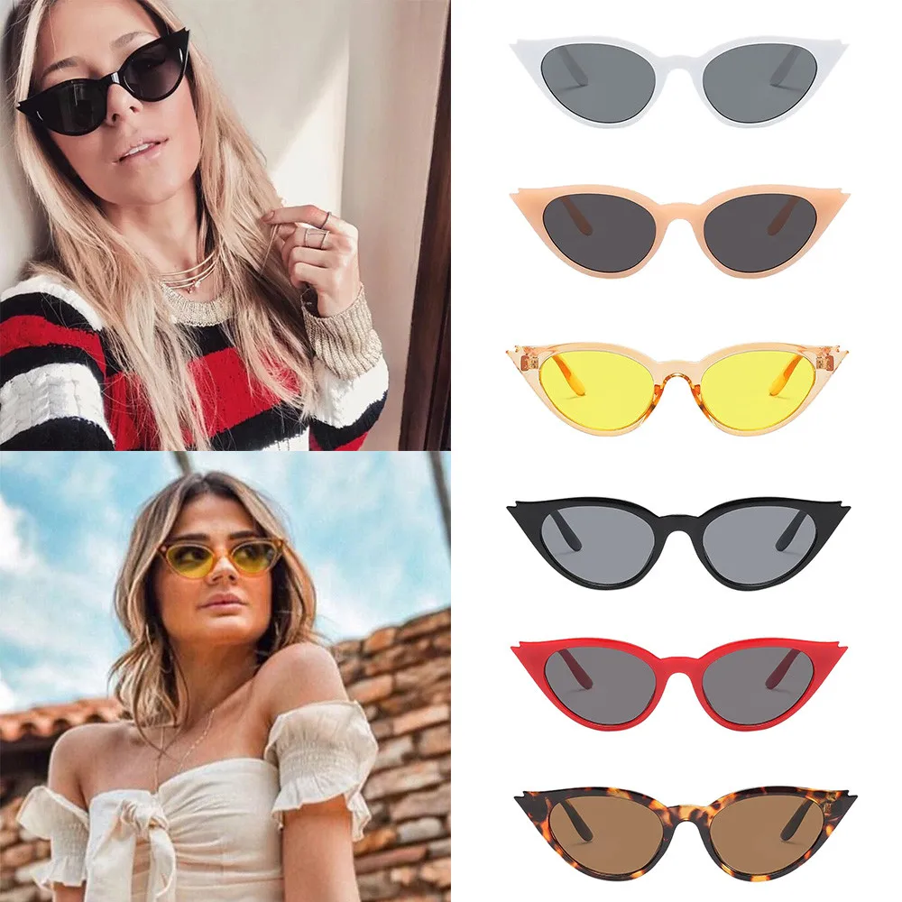 

sunglasses women 2018 polarized Retro Vintage Unisex Sunglasses Fashion Rapper Rhombic Shades Glasses oculos de sol feminino A8