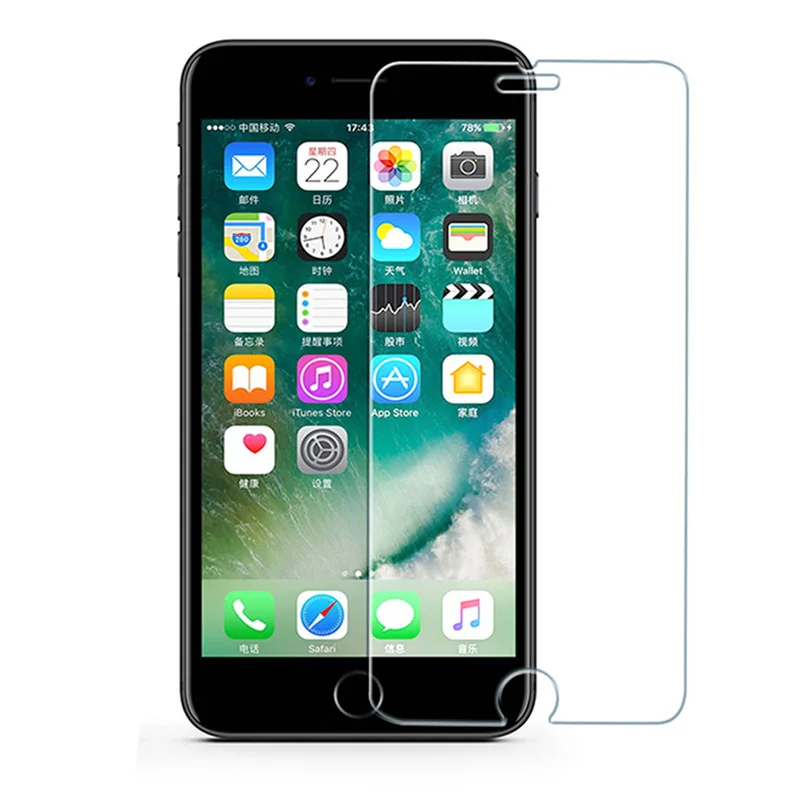 

Explosion-Proof Tempered Glass for Iphone 8 Plus X 6 7 8 Screen Protector for IPhone XS MAX XR 5 5S Protectors Protective Film