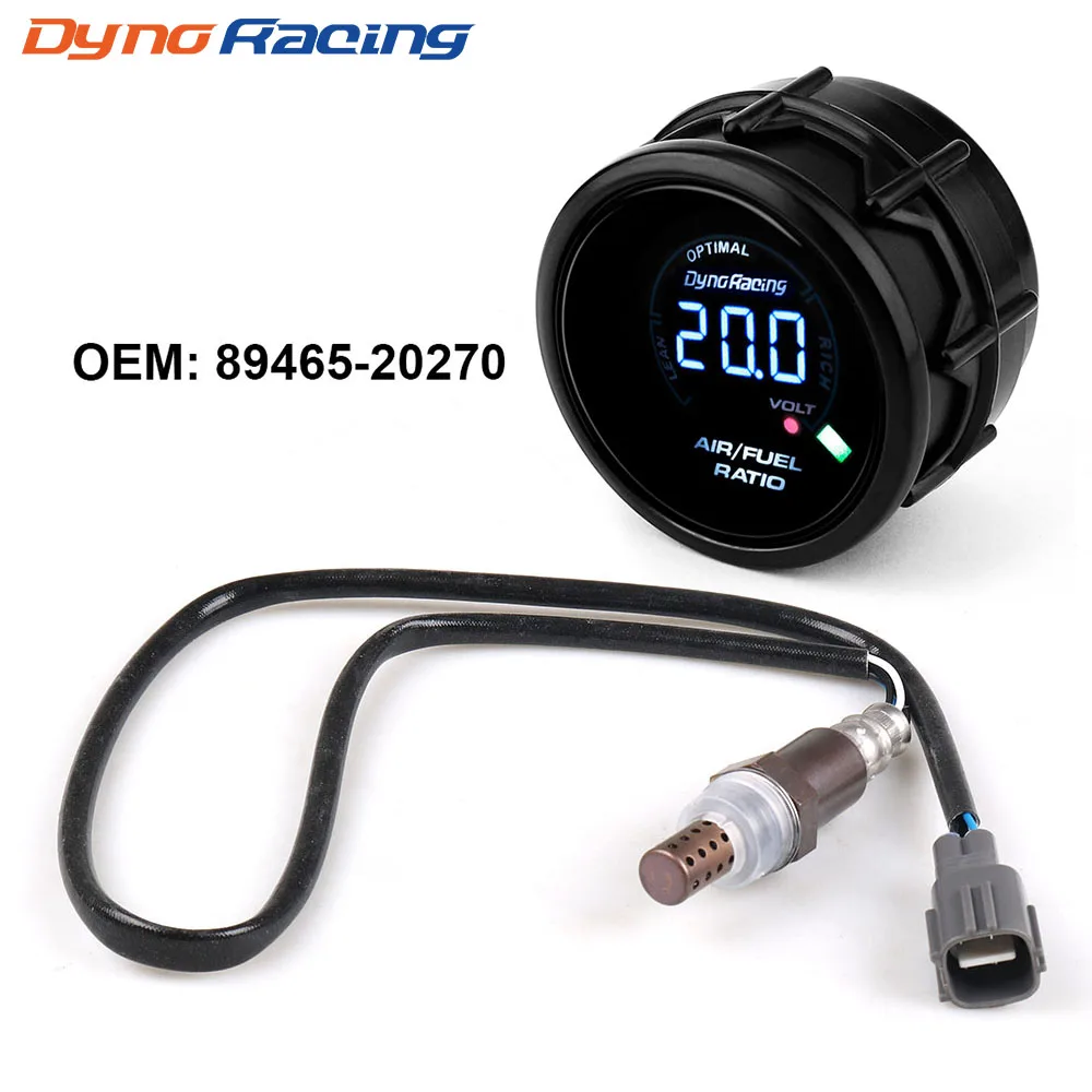 

Dynoracing 52mm Smoke Air Fuel Ratio Gauge Narrowband O2 Oxygen Sensor For Toyota RAV4 CARINA CALDINA CAMRY OEM:89465-20270