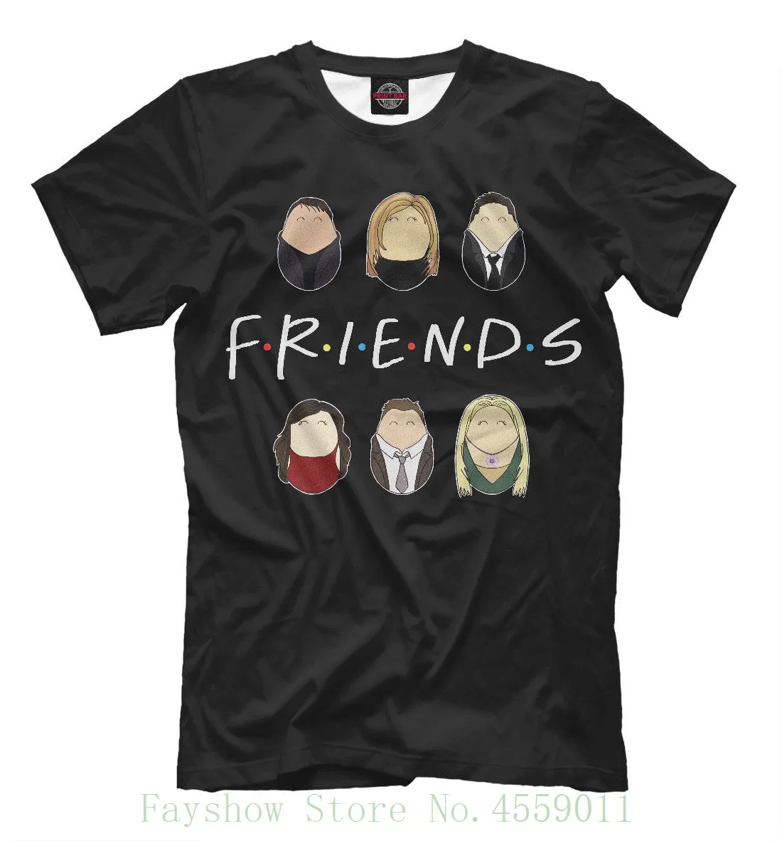 Футболки друзья-ТВ шоу F. r. i. e. n. d. s Amigos Camiseta Sitcom Новая мода для мужчин женская футболка