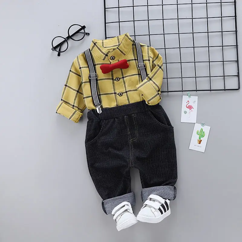 BibiCola/весенне-осенние комплекты одежды для маленьких мальчиков ...