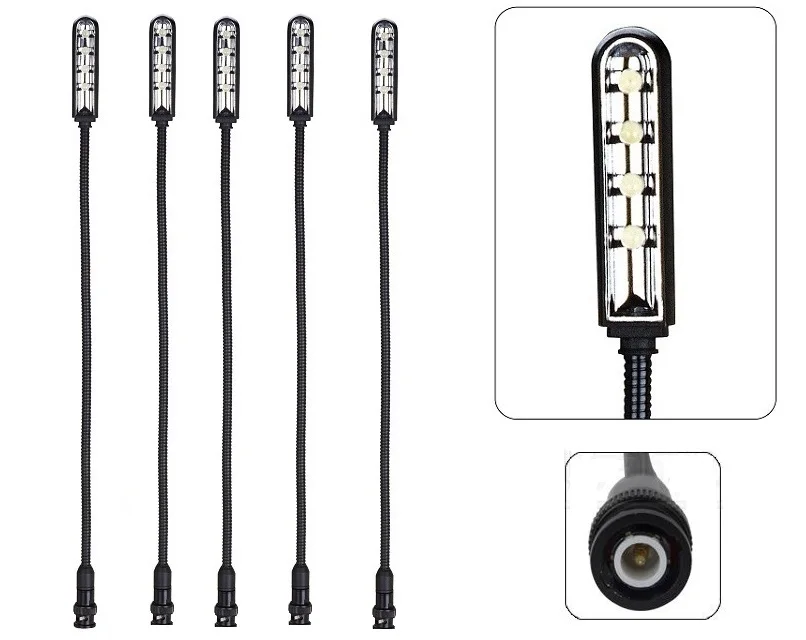 5pcs Professional Mixing console & DJ Gooseneck LED Lamp Mixer Light