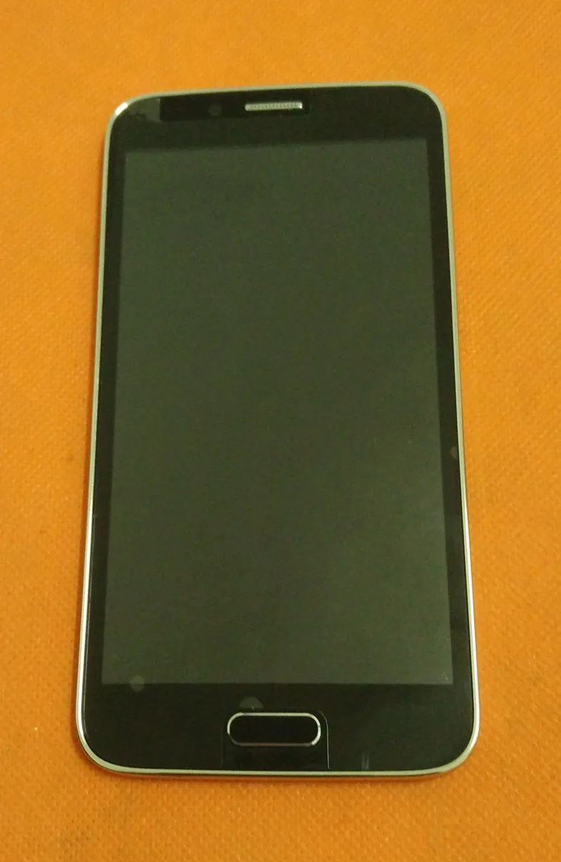 

Used Original LCD Display Screen + Touch Screen + Frame for Laude S500 MTK6582 Quad Core 5.0" QHD 960x540 Free shipping