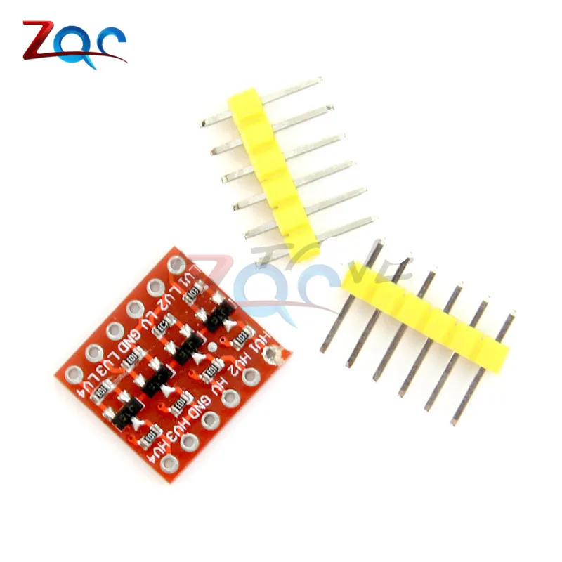 

2 шт. 4 канала IIC I2C логический уровень конвертер bi-directional модуль 5 В до 3.3 В для Arduino