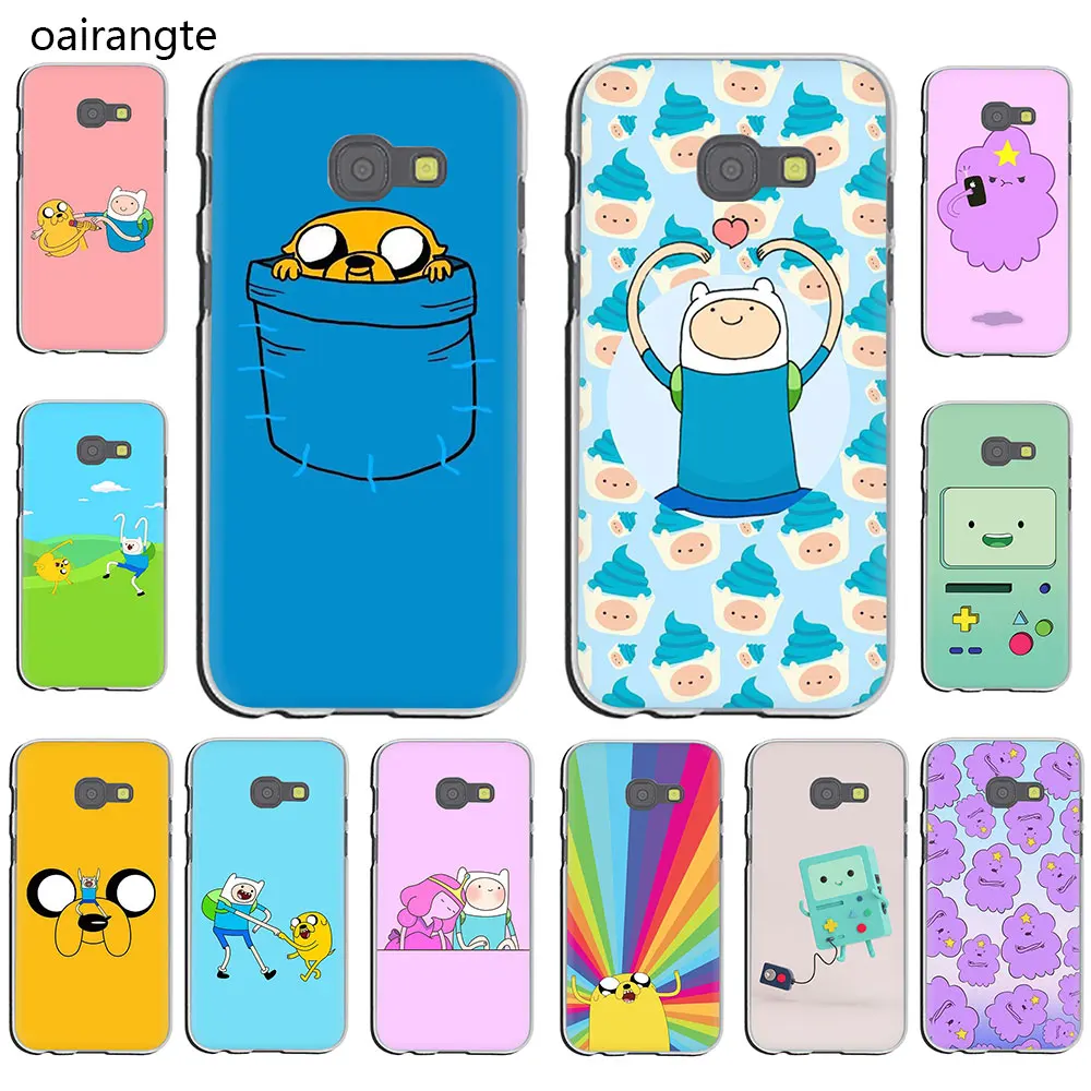 Жесткий чехол для телефона Beemo BMO Jake Adventure Time Cute 2015 2016 Galaxy J7 J6 J5 J3 J2 J1 полузавернутый