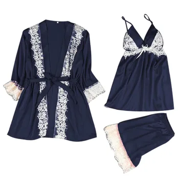 

Jaycosin pajamas women sexy sleeveless sling pajamas underwear lace temptation underwear nightdress ladies sexy lace pajamas set