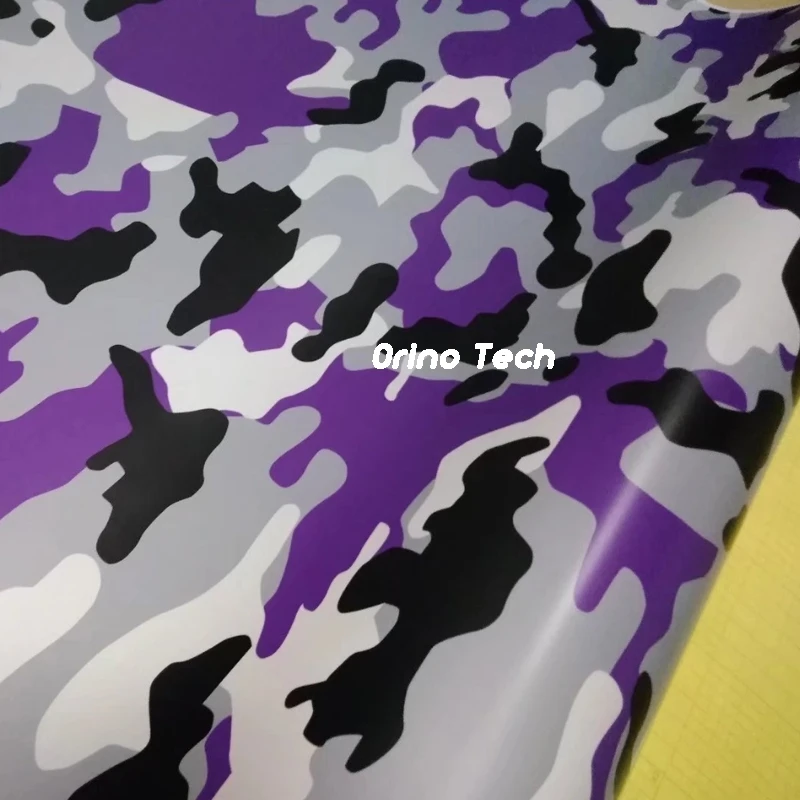 Black Purple Car Sticker Wrap-3