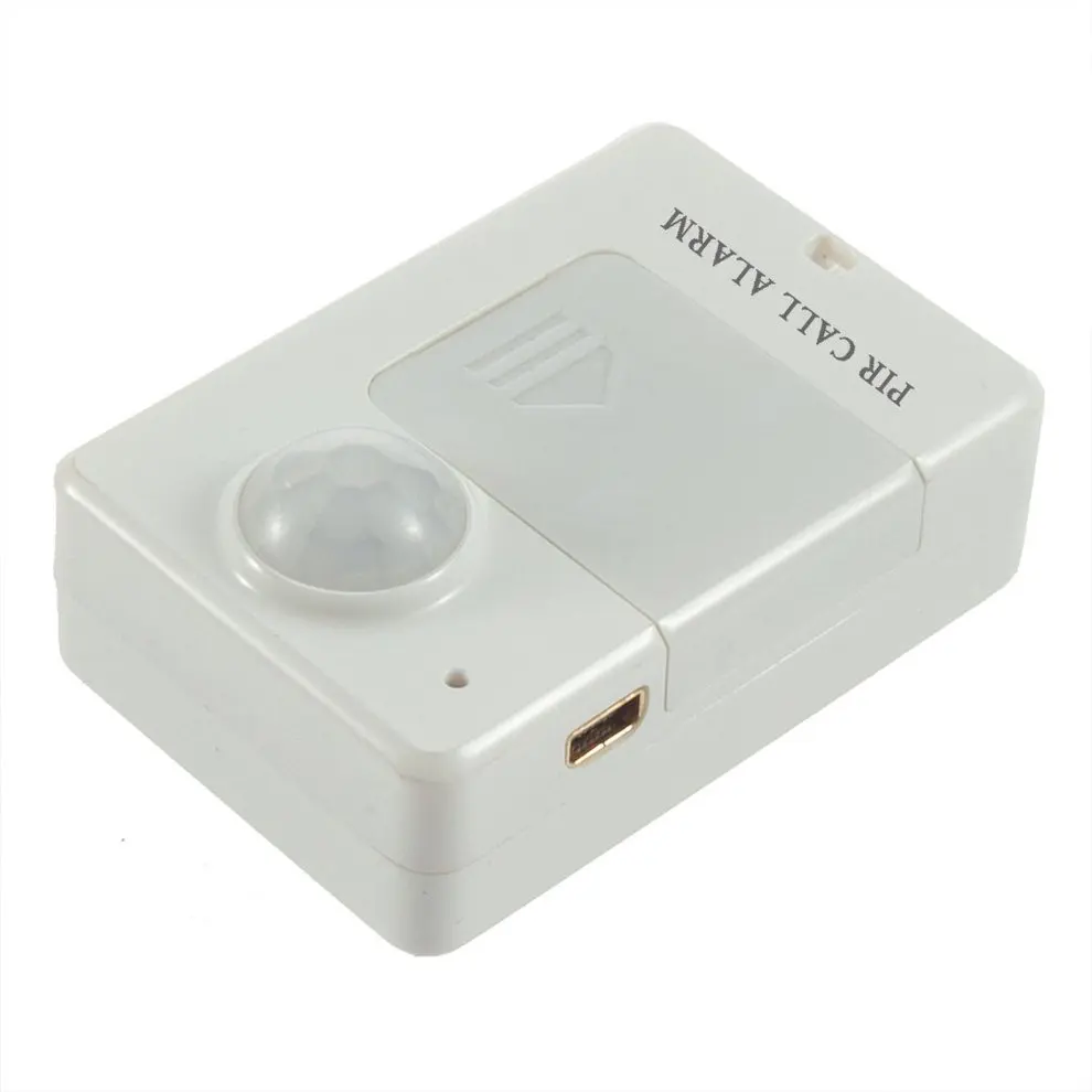 

8PCS Mini PIR Alert Sensor Infrared GSM Wireless Alarm Monitor Motion Detection