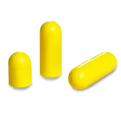 (10000 шт./упак.) Размер 3 желтый цвет пустая желатиновая капсула разделенная или соединенная капсула