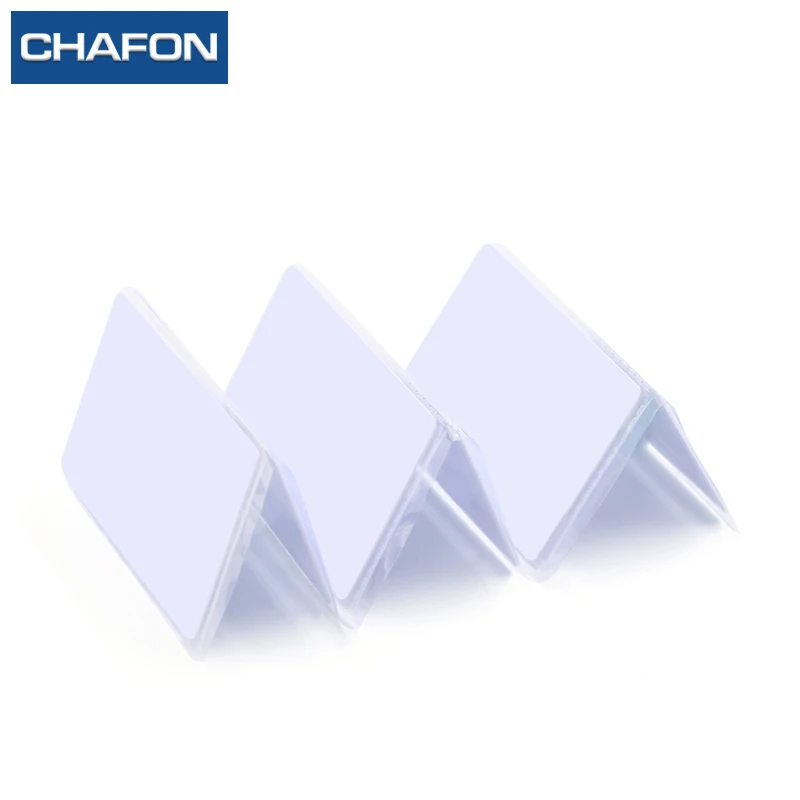 

CHAFON PVC rfid card with TK4100 chip F08 chip Alien H3 chip(optional) for access control and parking system