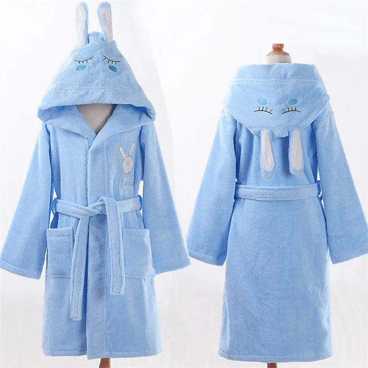 Детский банный халат с капюшоном Детский банный халат, махровое полотенце, банные халаты для мальчиков и девочек, купальные халаты, детские полотенца, пижамы-платья