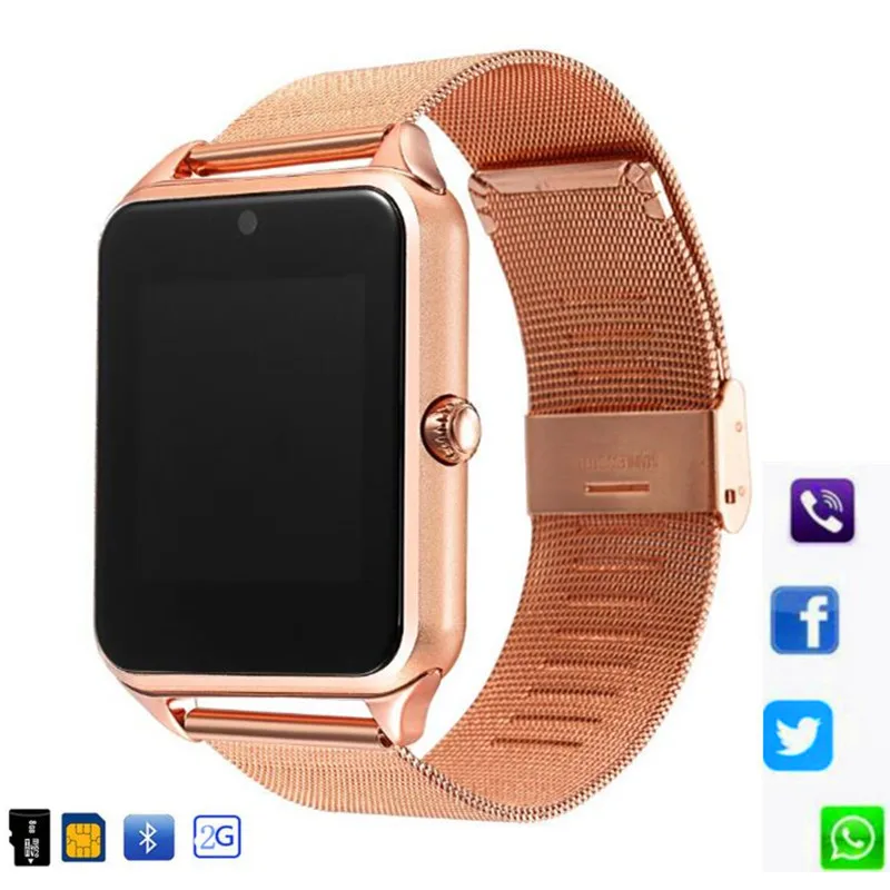 

Smart Watch GT08 Plus Metal Clock With Sim Card Slot Push Message Bluetooth Connectivity Android IOS Phone Smartwatch PK S8 Z60
