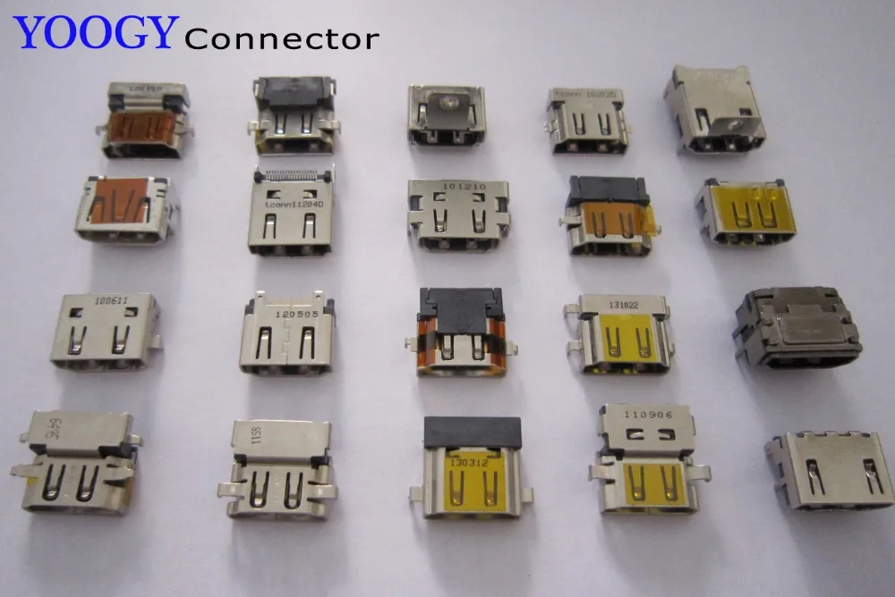 20model/20pcs Female HDMI connector fit for hp, dell, lenovo, acer, asus laptop motherboard hdmi socket afbeelding