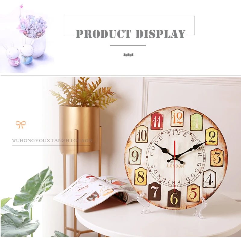 Double Sided Wall Clock (5)