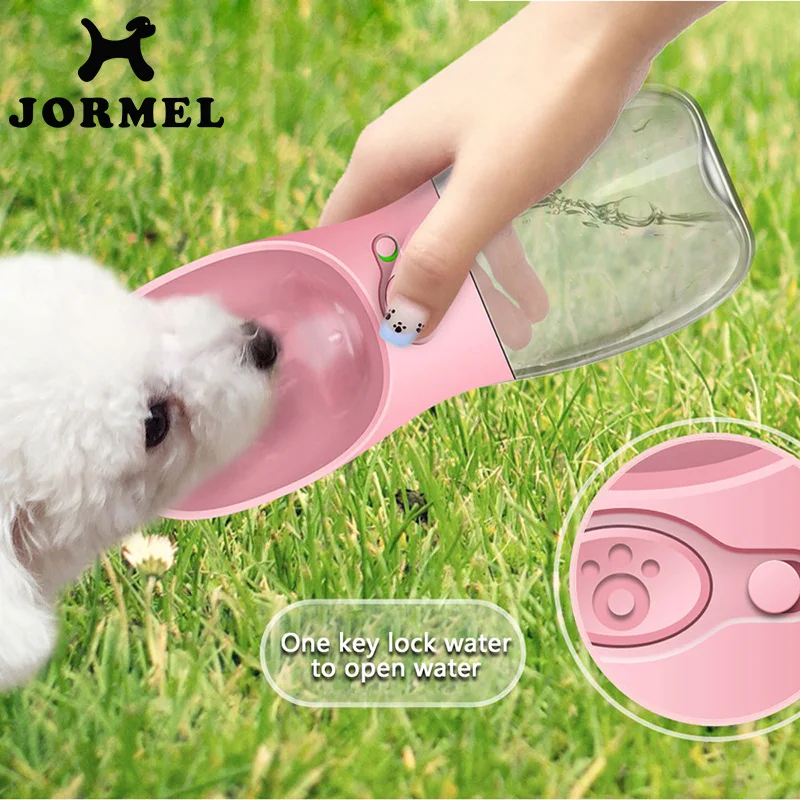 

JORMEL Portable Travel Dog Bowl Dog Water Bottle Pet Drinker to Outdoor Drinking Water Bottles Accompanying Cups