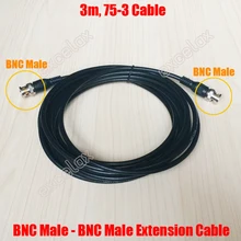 3 м 9.8ft/5 м 16.4ft BNC штекер BNC Male Video 75-3 коаксиальный Удлинительный кабель 3 5 м перемычка для видеонаблюдения