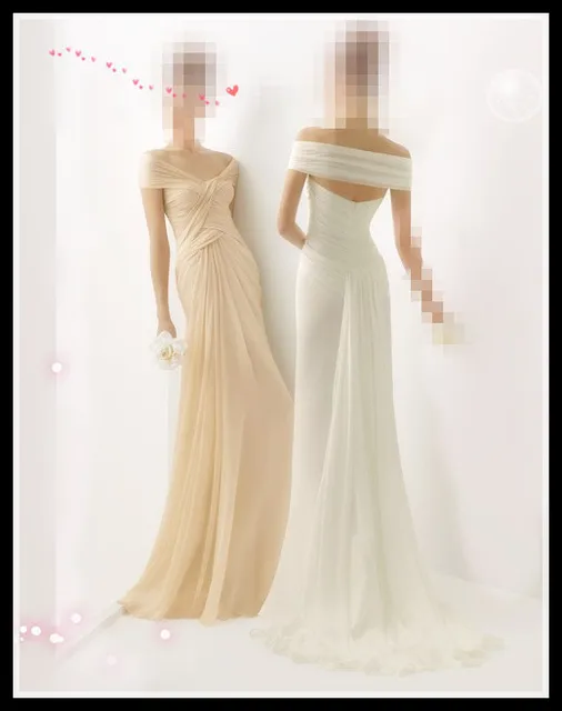 Victorian Wedding Dresses Off White