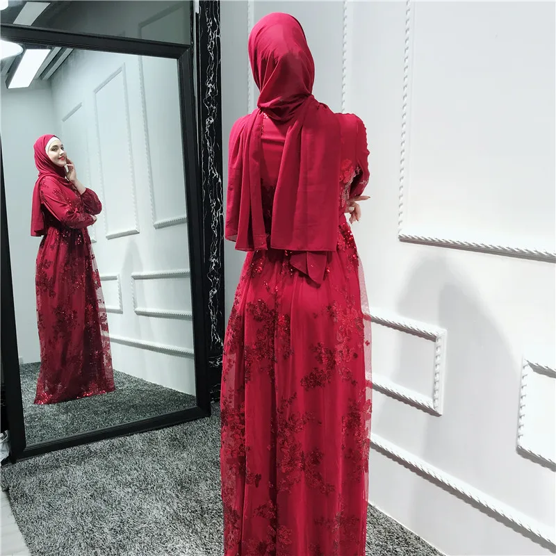 Vestidos abaya Robe Femme Дубай Арабский Кафтан мусульманский хиджаб платье Рамадан Tesettur Elbise Sukienki Caftan Marocain Eid платья