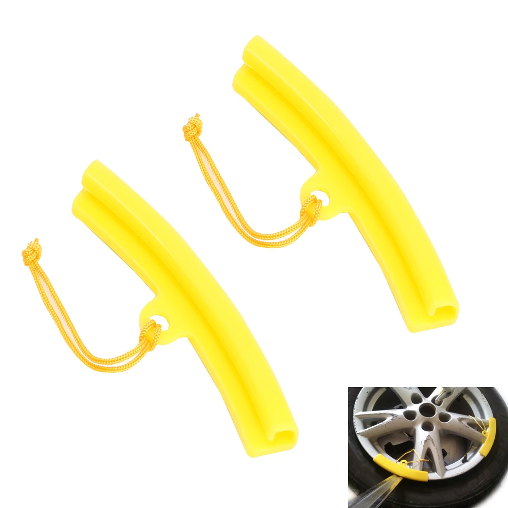 

2Pcs/set Car Tyre Remove Edge Protection Wheel Rim Protector Tire Accessories Car-styling Auto Replacement Parts Universal