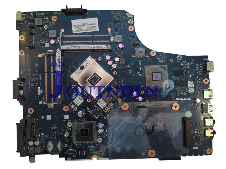 JOUTNDLN для ноутбука ACER Aspire 7750 7750G материнская плата MBRCZ02002 MB.RCZ02.002 P7YE0 LA-6911P PGA989 DDR3 HM65
