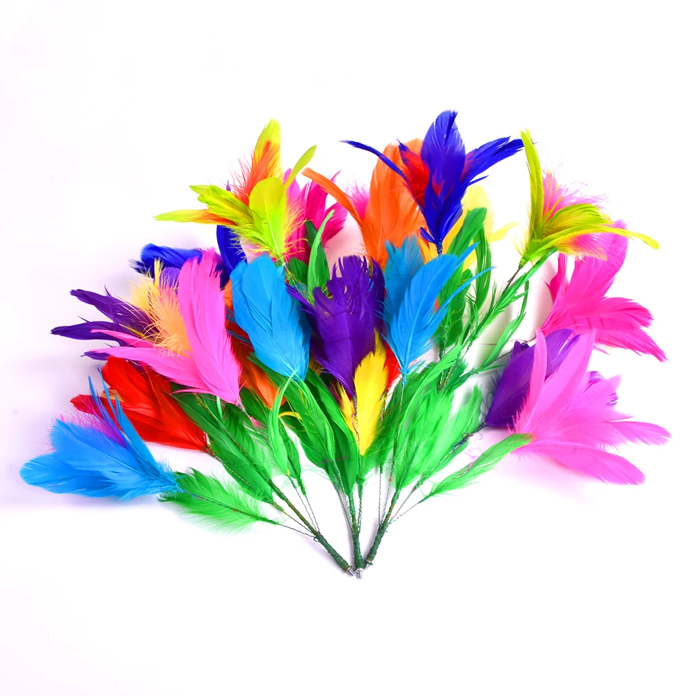 Vanishing Disappearing Rainbow Metal Cane to Flowers Amazing Magic Tricks Close Up Magic Magic Props For Professional Magician