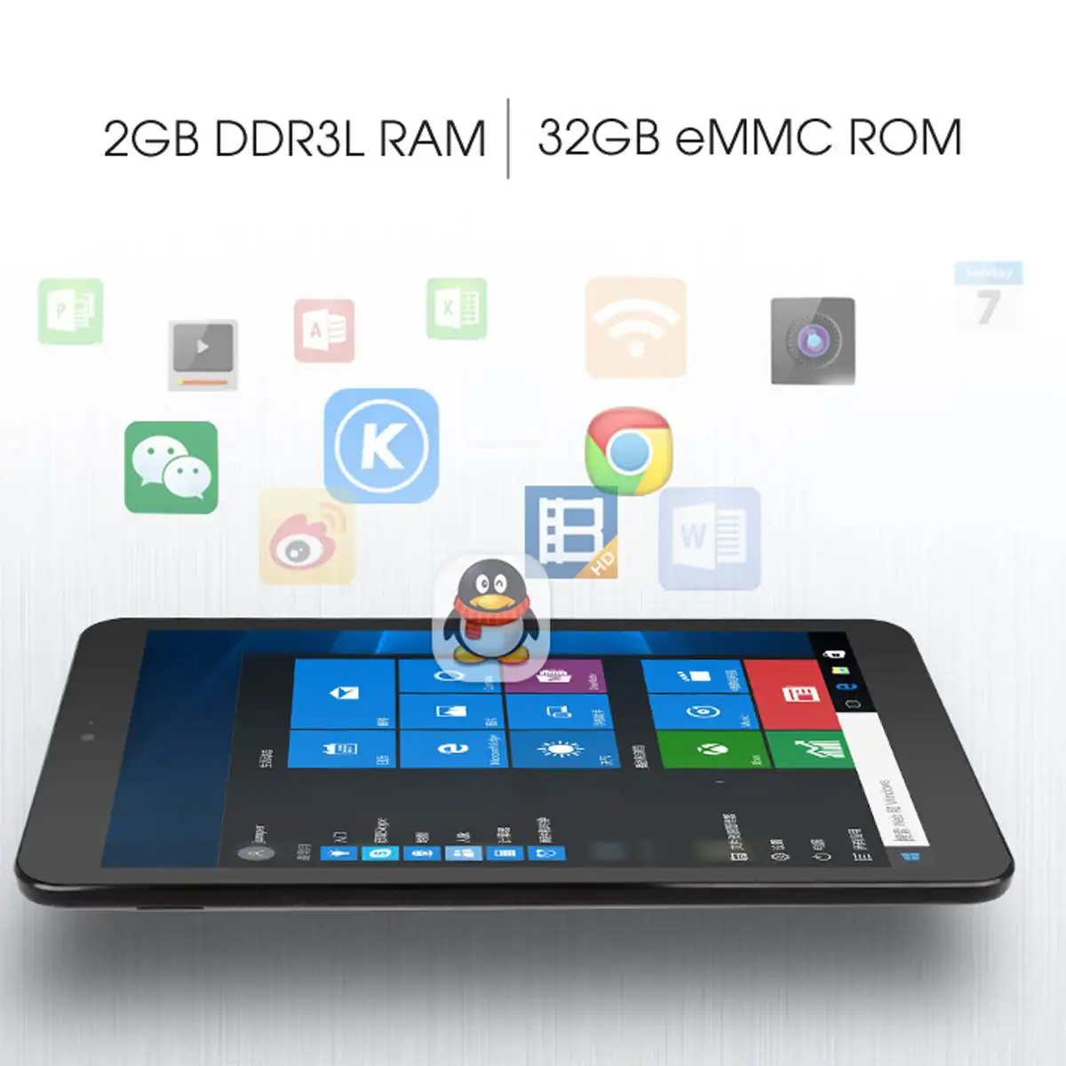  Original Box Jumper Ezpad Mini 5 Intel Cherry Trail Z8350 2GB RAM 32GB Windows 10 8 Inch Tablet