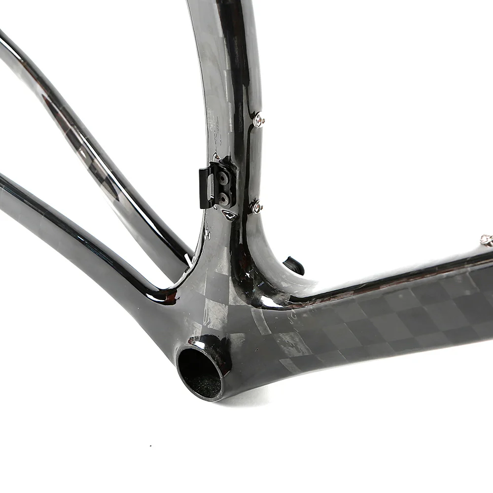 Aero дизайн Сверхлегкий T800 18 K углеродный дорожный велосипед рама из углеродного волокна Рама для гоночного велосипеда