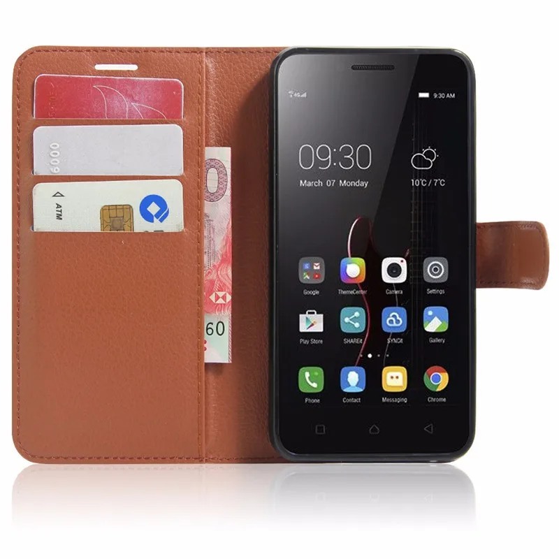 For Lenovo A2020 Case Luxury PU Leather Back Cover Case For Lenovo Vibe C A2020 A 2020 Case Flip Protective Phone Cover Bag Skin (10)