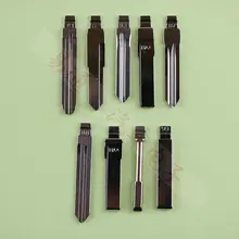 9 шт./лот складной ключ полный тип s автомобиль Болванка для ключа для мотоцикла замена ключа головы дистанционного ключа лезвия Слот Тип B без 81-100