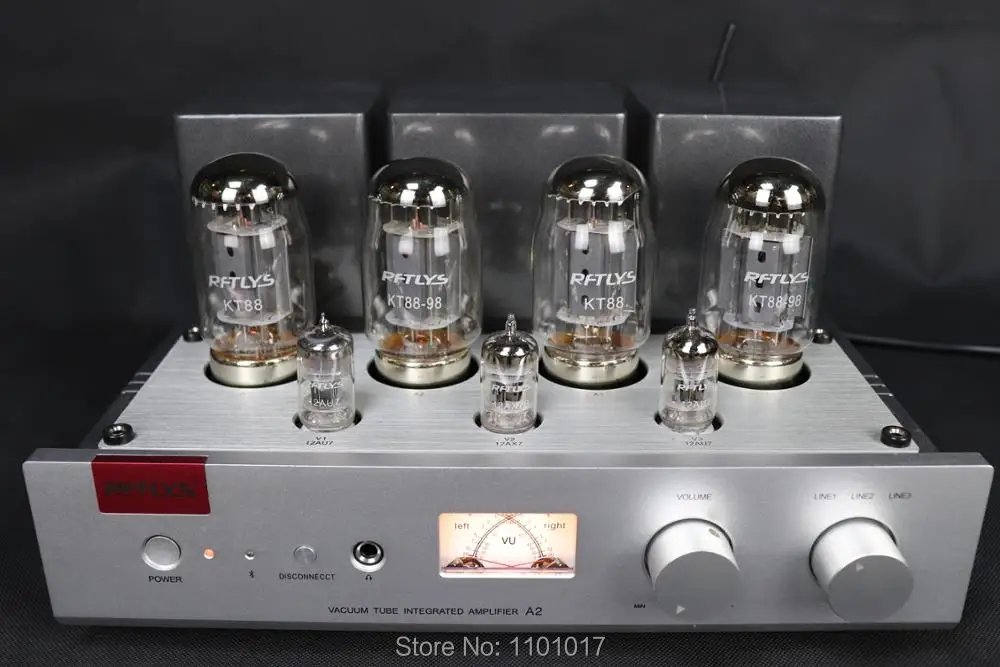 RFTLYS A2 KT88 Pull ламповый усилитель HIFI EXQUIS интегрированный 12AU7 с Bluetooth|Усилители