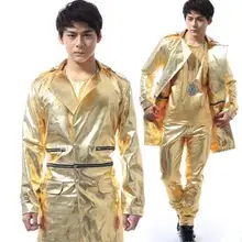 Танцевальная золотая молния мужские кожаные куртки и пальто кожаная куртка Мужская jaqueta couro jaqueta de couro masculina 2XL настраиваемая