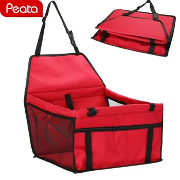 

Breathable Pets Carrier Car Seat Bag Safe Car Travel Carry House For Pets Dog Cat Puppy Bag Basket Outdoor Pet Supplies Y