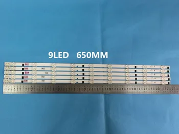 

2PCS/lot FOR samsung 32 inch UA32F4088AR LCD TV LED backlight D2GE-320SC0-R3 2013SVS32H 9 REV1.8 130103 1piece=9LED 650MM