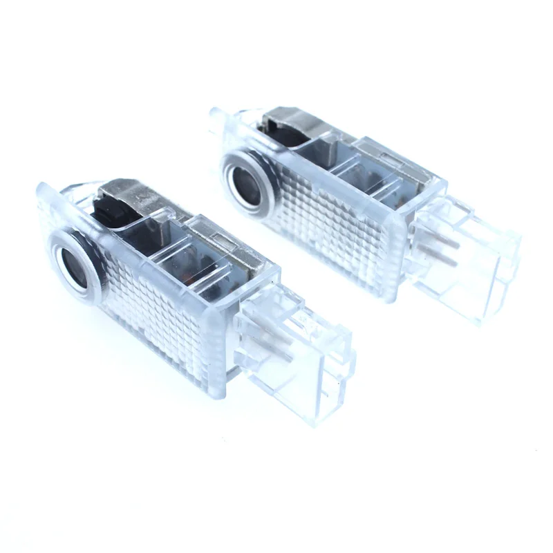 Cena QCDIN dla Volkswagen światło powitalne do samochodu Logo drzwi dzięki uprzejmości lampy lampa projektorowa dla Golf Passat CC Scirocco Beetle Bora