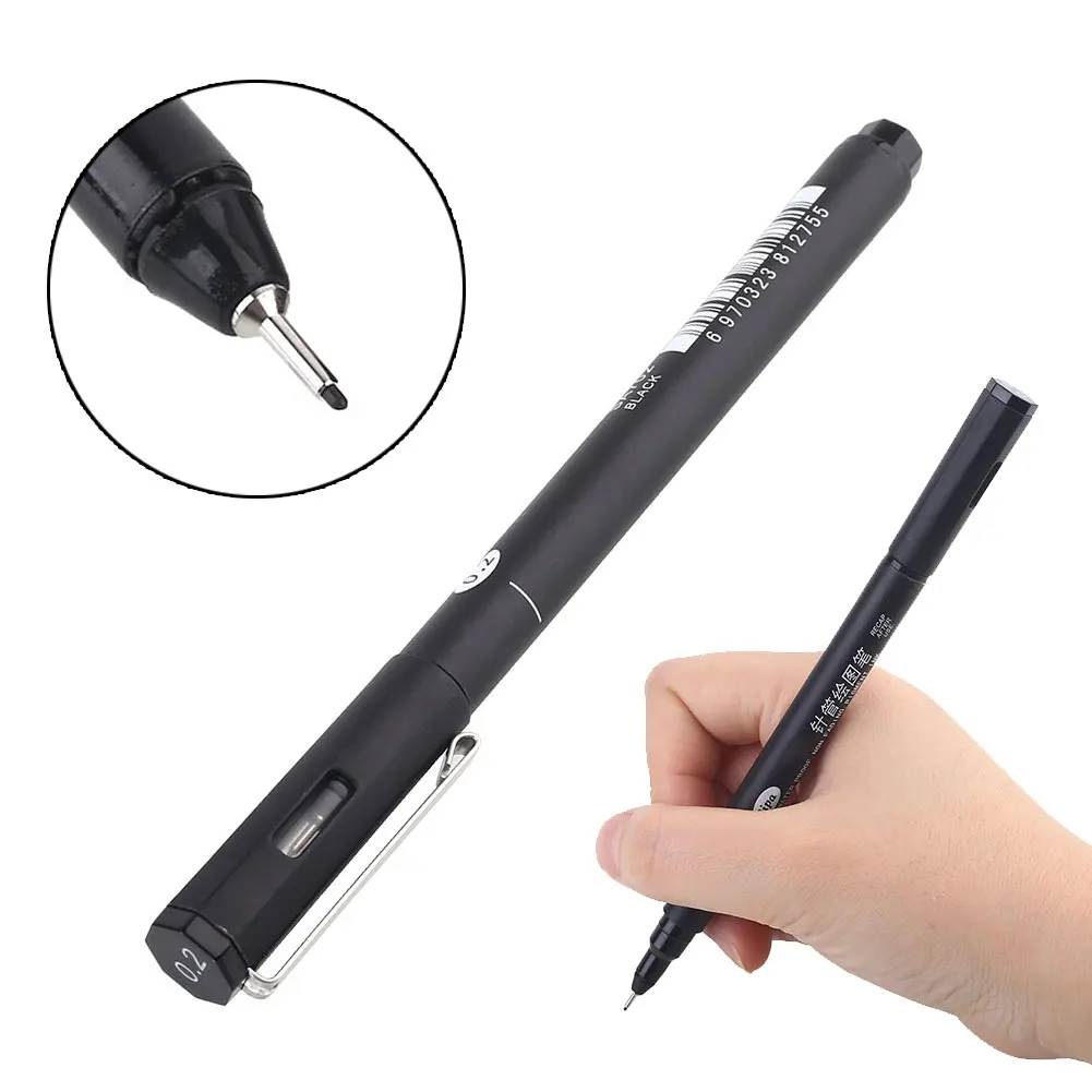 

Waterproof Drawing Pen Fine Line Pens Stationery Sketching Writing Student Calligraphy Smooth Painting Art Supplies Fineliner