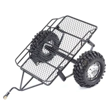 Старый непослушный мальчик моделирование альпинист 1/10 D90 SCX10 CC01 DIY Металлические Прицепы ведро соответствует 1.9 Металл колеса 90 мм шины