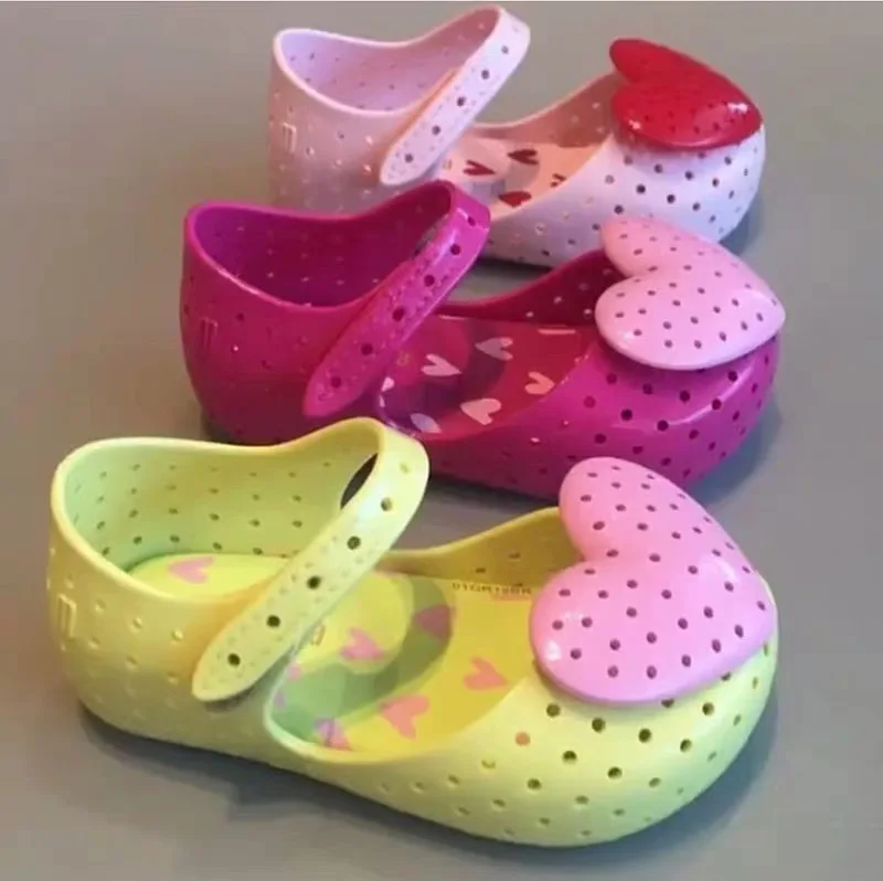 

Mini Melissa Ultragirl 4Color 2019 New Summer Bow Girl Jelly Shoes Girls Non-slip Sandals Melissa Kids Beach Sandal Toddler