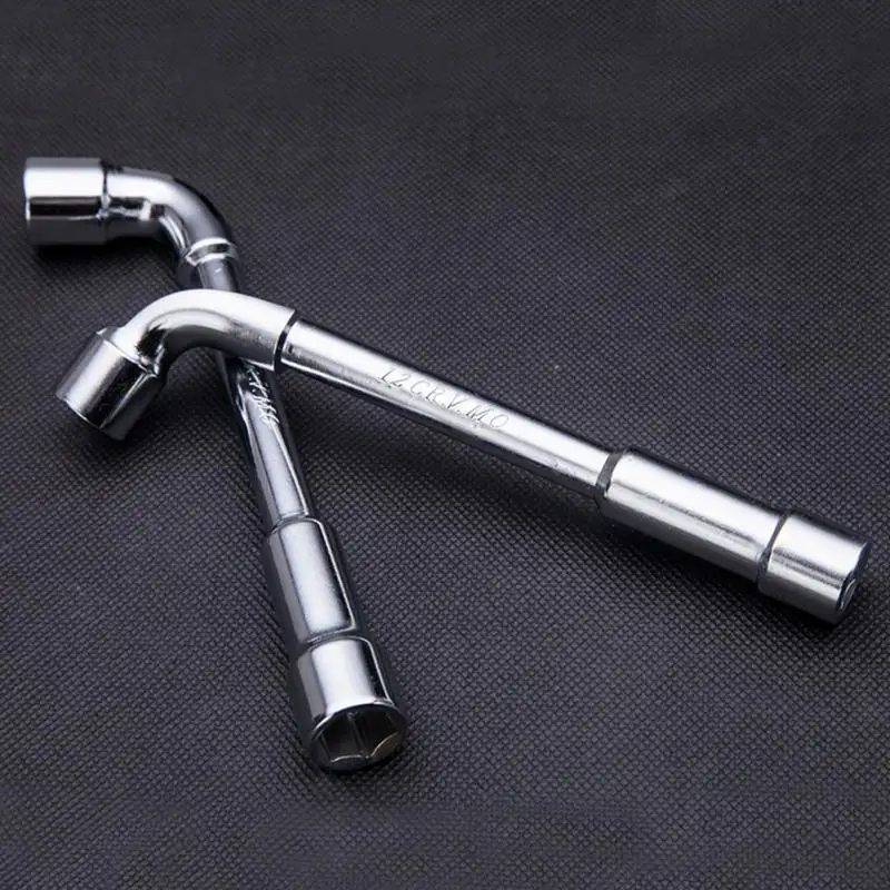 Высокоуглеродистая сталь, тип L, перфорация труб, наружный шестигранный ключ, гаечный ключ, двойная головка 6 мм-13 мм