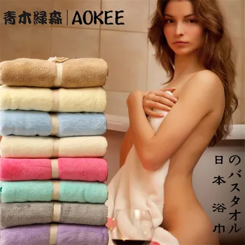 

Microfiber Bath Towel For Adults Coral Velvet Shower Microfibre Towels Bathroom Soft Quick-Dry Nonoven Home Garden Home Textile