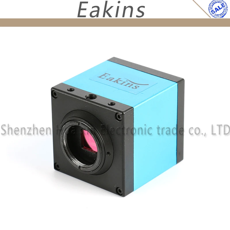  Blue High Speed Industry 20MP 1080P HD CCD Video Microscope Camera HDMI USB with TF Card Video Reco