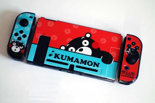 Защитный чехол Dockable для nintendo Switch с R+ L Joy-Con накладками контроллера - Цвет: Kumamon Case