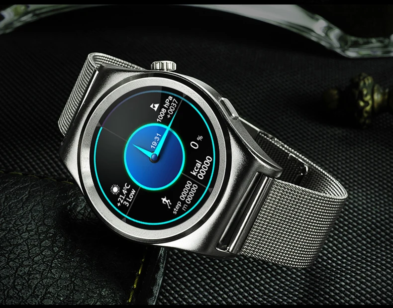 

Smartch Muti-function Cool X10 Bluetooth 4.0 Stainless Steel Strap Smart Wristband Watch Anti-lost Pedometer Sedentary Reminder