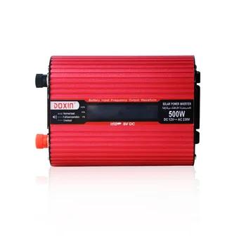 

Voltage converter 12V to 220V 24V to 220V 500W LCD intelligent LCD display inverter home vehicle inverter power supply